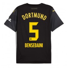 Borussia Dortmund Ramy Bensebaini #5 Bortedrakt 2024-25 Kortermet